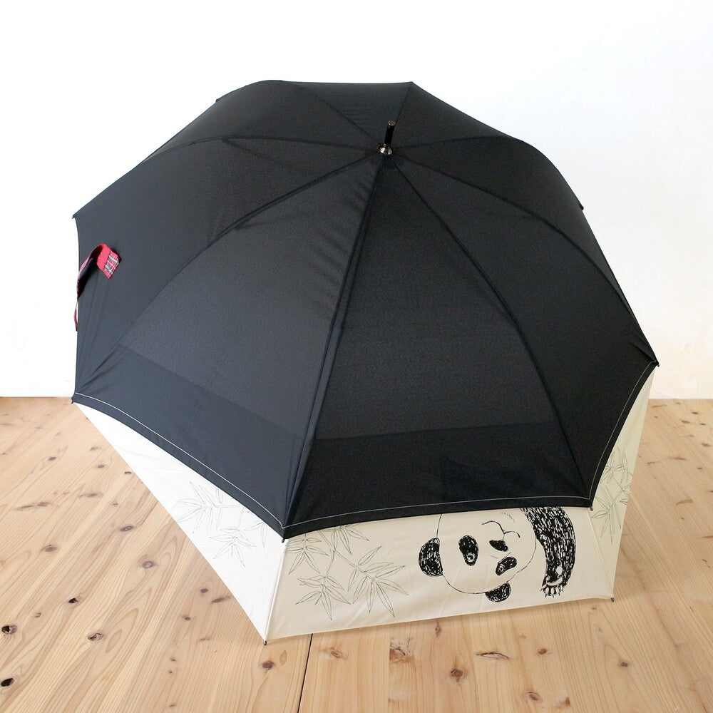 バックヤードファミリー BACKYARD FAMILY バックスライド傘 60cm,パンダ