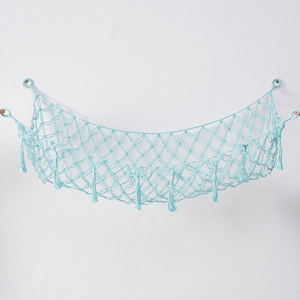 バックヤードファミリー BACKYARD FAMILY おもちゃ 収納 ハンモック pmygoods03,ブルー