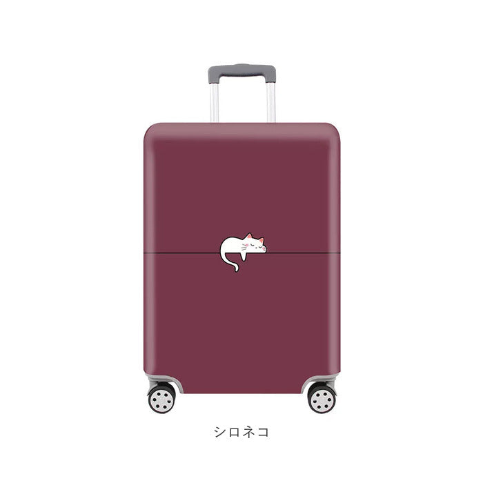 Backyard Family Suitcase Cover Animal Stylish Stretch ysg5367