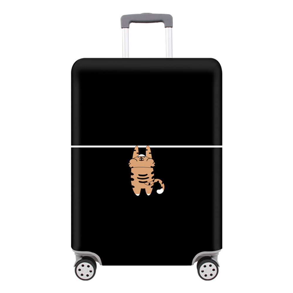 Backyard Family Suitcase Cover Animal Stylish Stretch ysg5367