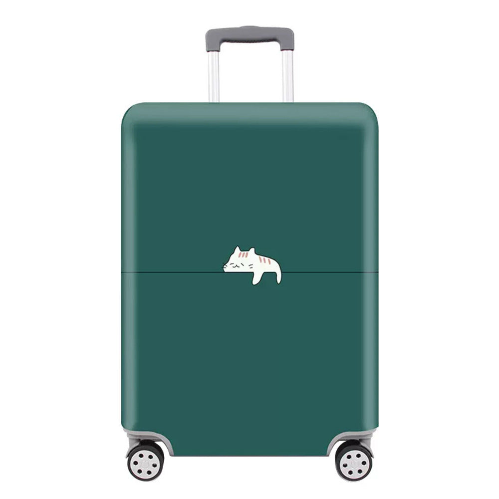 Backyard Family Suitcase Cover Animal Stylish Stretch ysg5367