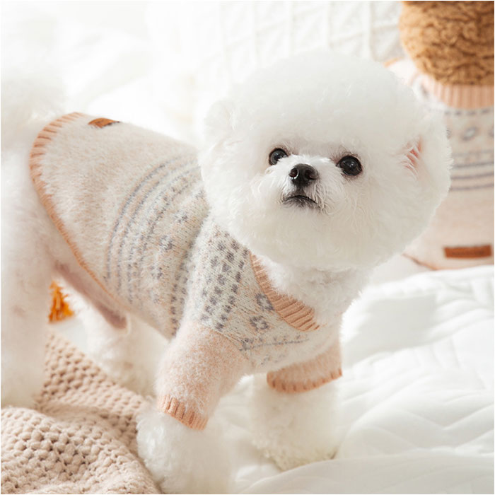 バックヤードファミリー BACKYARD FAMILY ペット服 セーター ykdc2312【返品不可商品】 （ベージュ） ベージュ