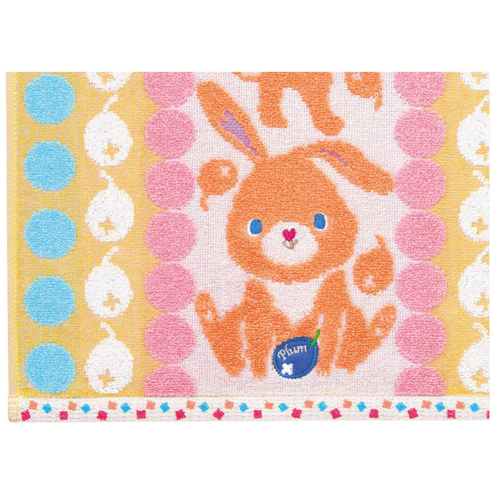 バックヤードファミリー BACKYARD FAMILY fureru モコマカロン フェイスタオル,ウサギ