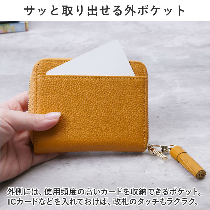 バックヤードファミリー BACKYARD FAMILY LIZDAYS スキミング防止本革コインケース