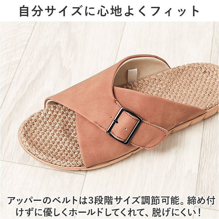 Backyard Family BACKYARD FAMILY moz Foot Sara Slippers Suede