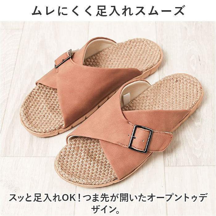 Backyard Family BACKYARD FAMILY moz Foot Sara Slippers Suede