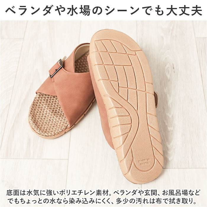 Backyard Family BACKYARD FAMILY moz Foot Sara Slippers Suede