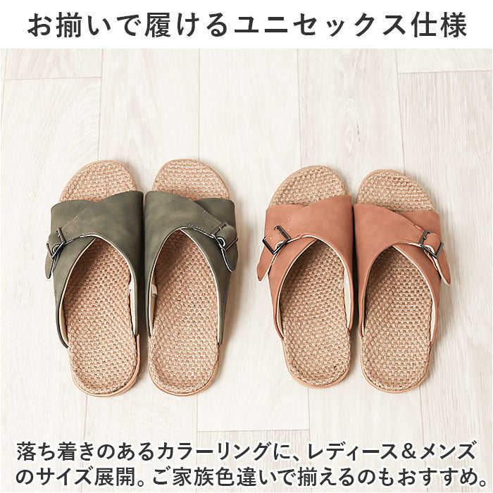 Backyard Family BACKYARD FAMILY moz Foot Sara Slippers Suede