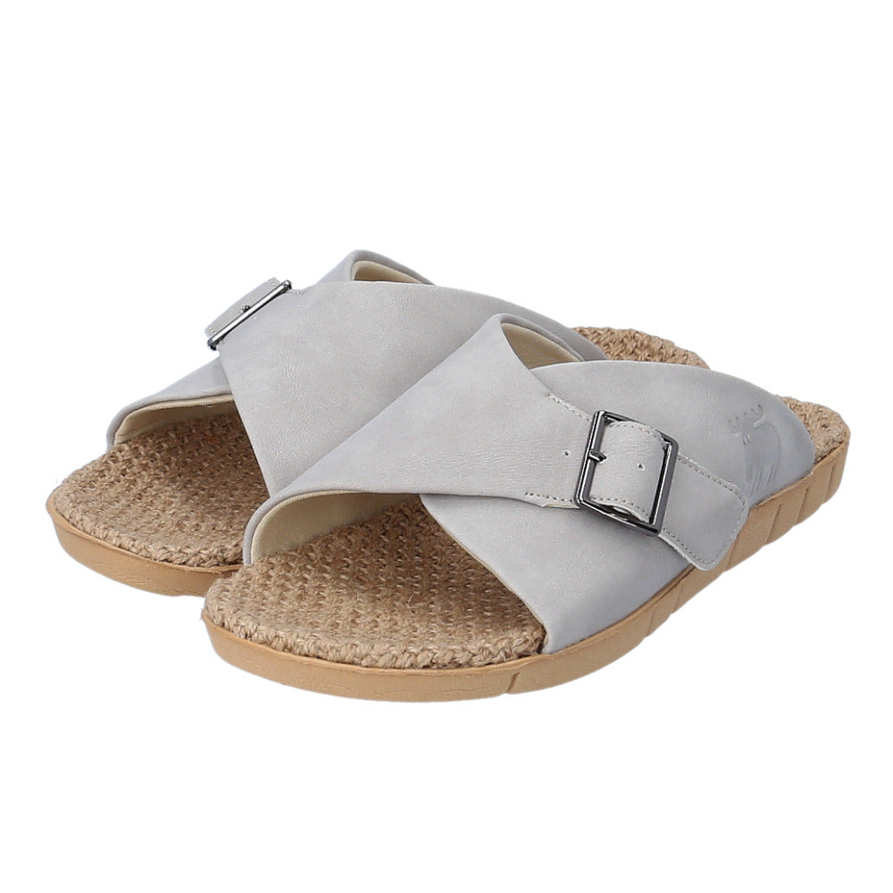 Backyard Family BACKYARD FAMILY moz Foot Sara Slippers Suede