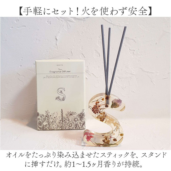 バックヤードファミリー BACKYARD FAMILY BOUTE イニシャルフレグランスディフューザーセット （Y） Y
