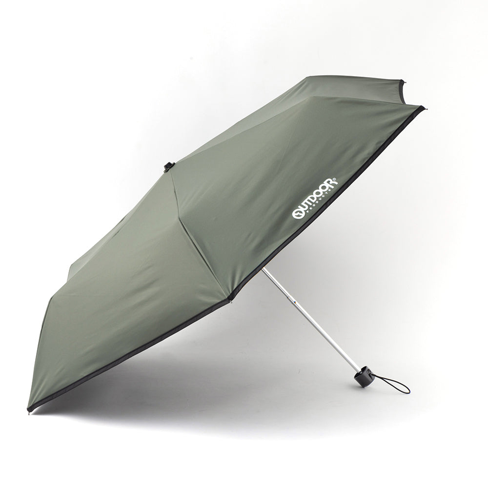 バックヤードファミリー BACKYARD FAMILY Outdoor Products 雨晴兼用 折傘,カーキ