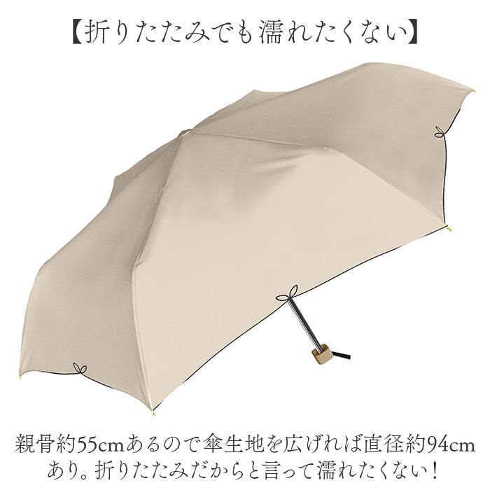 バックヤードファミリー BACKYARD FAMILY Parasol UV 晴雨兼用 折りたたみ傘 55cm （ベージュ） ベージュ