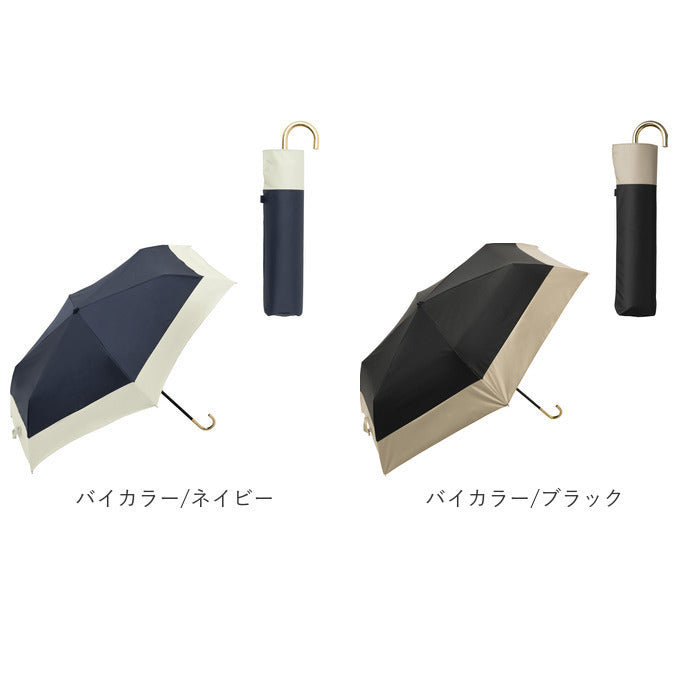 バックヤードファミリー BACKYARD FAMILY because ビコーズ PUコーティング 晴雨兼用 折りたたみ傘