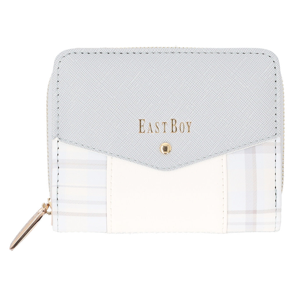 バックヤードファミリー BACKYARD FAMILY EAST BOY イーストボーイ ラウンドウォレット,フローズンチェックSA
