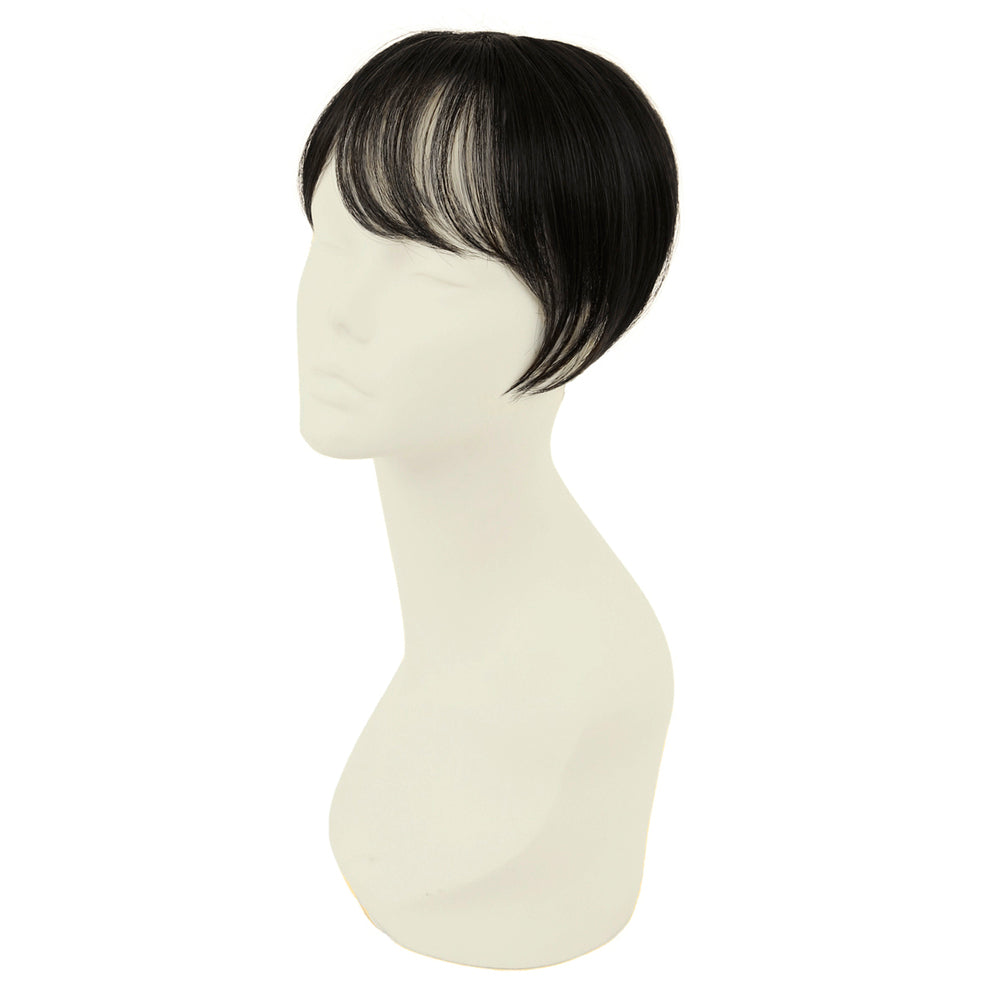 バックヤードファミリー BACKYARD FAMILY プレミアム白髪かくしウィッグ ナチュラルショートSTー009 （1N/ブラック） 1N/ブラック