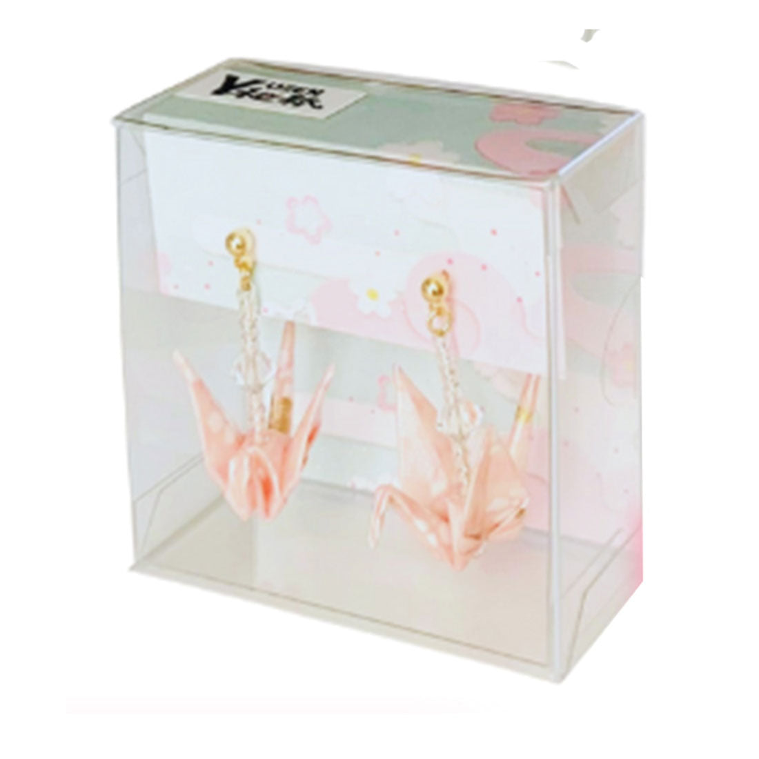 バックヤードファミリー BACKYARD FAMILY おりづるピアス （pink） pink