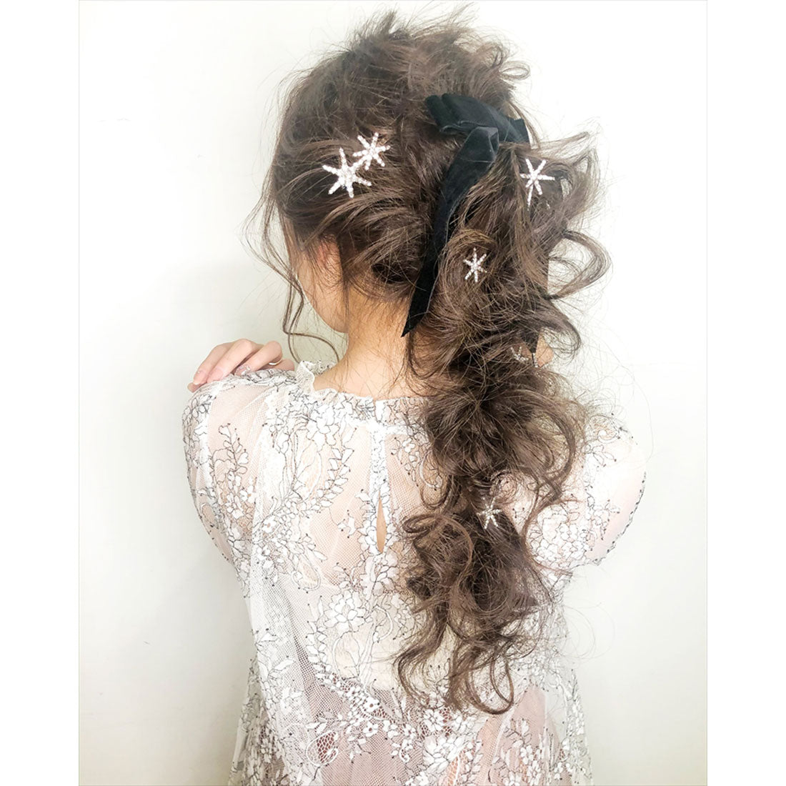 バックヤードファミリー BACKYARD FAMILY Stardust ヘアピン6本セット （シルバー） シルバー