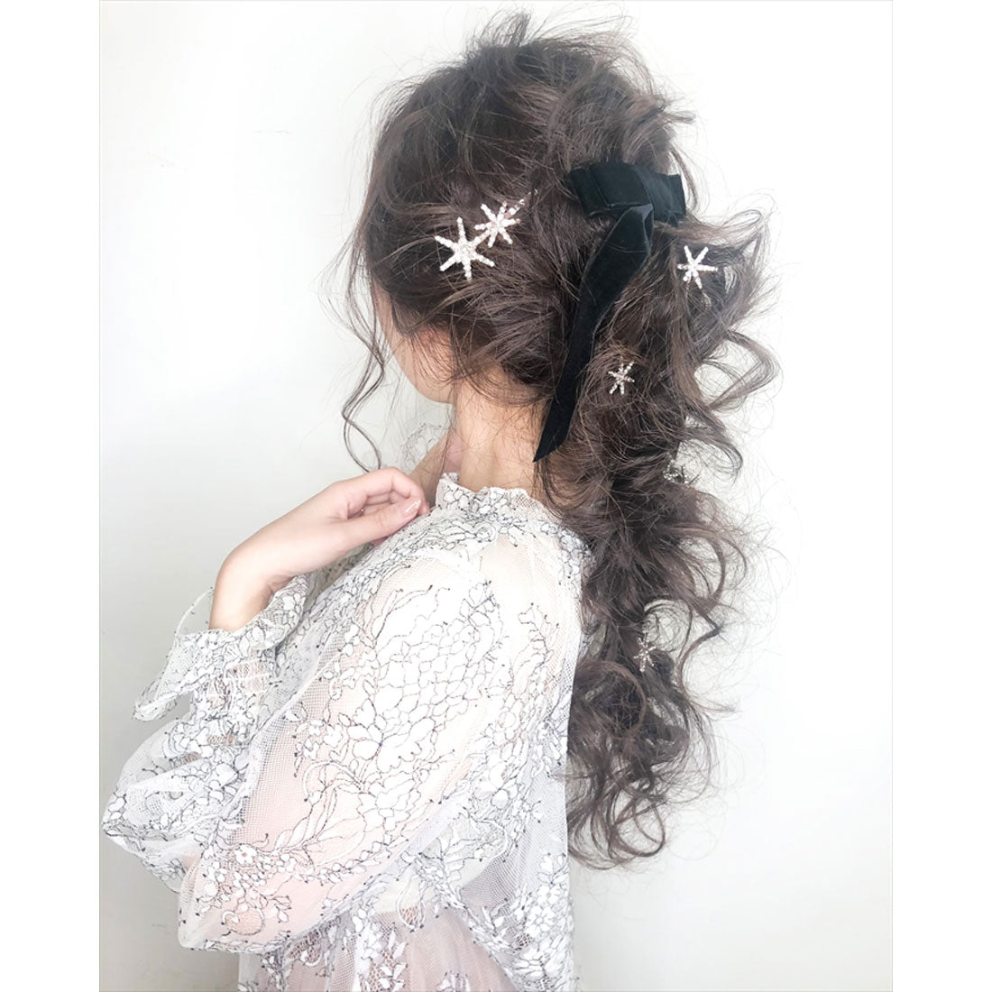 バックヤードファミリー BACKYARD FAMILY Stardust ヘアピン6本セット （シルバー） シルバー