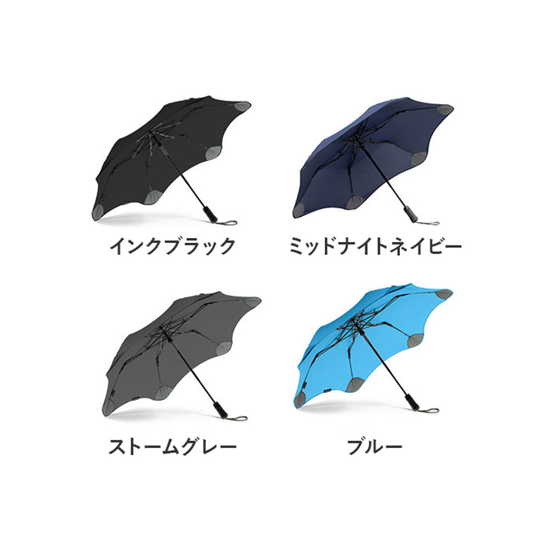 バックヤードファミリー BACKYARD FAMILY BLUNT METRO ブラント メトロ 折りたたみ傘 （オーシャンブルー） オーシャンブルー