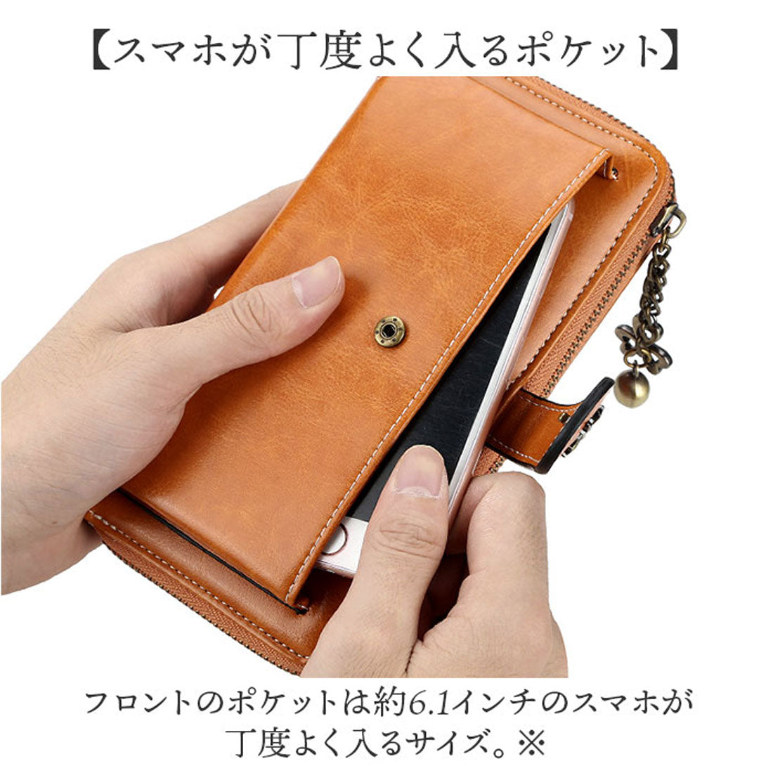 バックヤードファミリー BACKYARD FAMILY 財布 スマホ収納 カード収納 大容量 （ワイン） ワイン