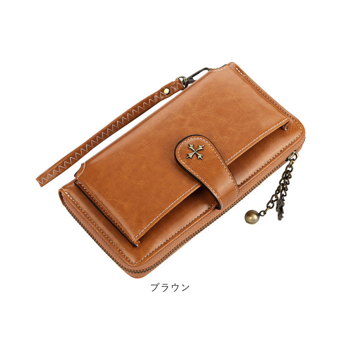 バックヤードファミリー BACKYARD FAMILY 財布 スマホ収納 カード収納 大容量 （ワイン） ワイン