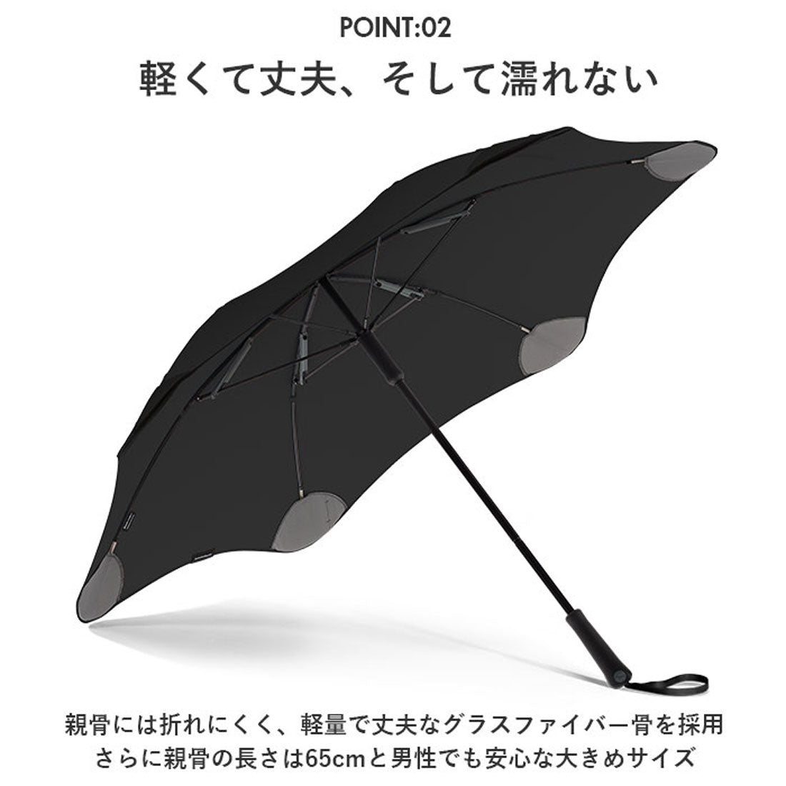バックヤードファミリー BACKYARD FAMILY BLUNT CLASSIC 2.0  65cm ブラント クラシック （インクブラック） インクブラック