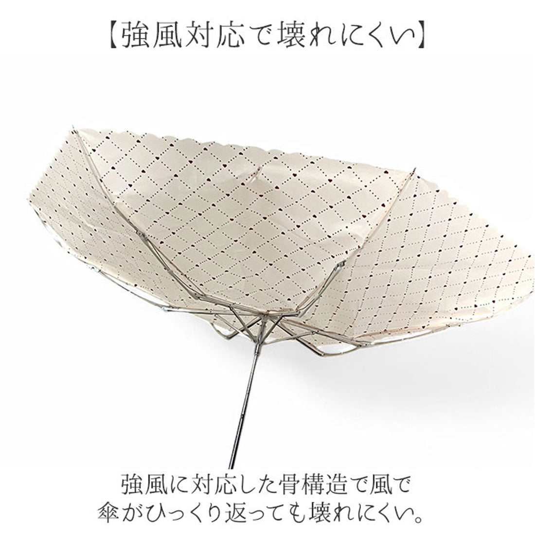 バックヤードファミリー BACKYARD FAMILY ATTAIN 折りたたみ傘 55cm （サックス） サックス
