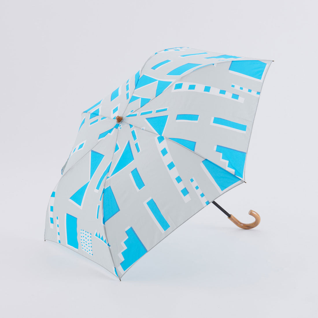 バックヤードファミリー BACKYARD FAMILY 392plus m umbrella middle mini 折り畳み傘 50cm （フィーリングブルー） フィーリングブルー