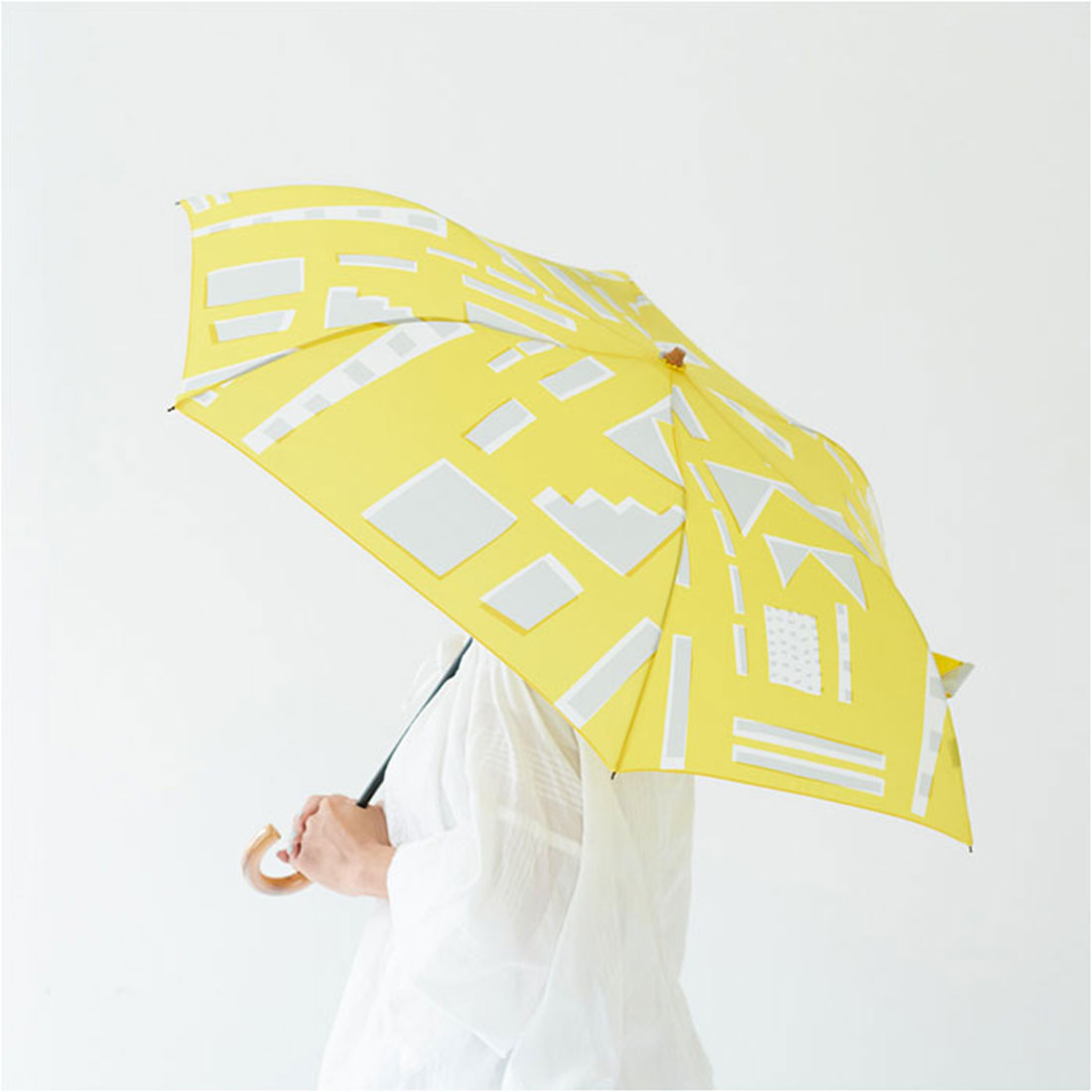 バックヤードファミリー BACKYARD FAMILY 392plus m umbrella middle mini 折り畳み傘 50cm （フィーリングブルー） フィーリングブルー
