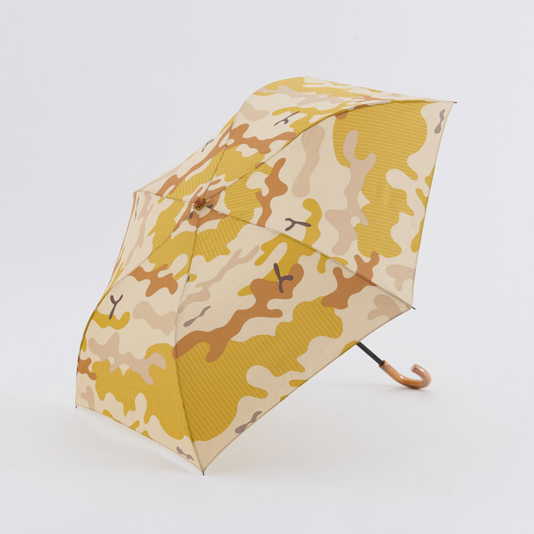 バックヤードファミリー BACKYARD FAMILY 392plus m umbrella middle mini 折り畳み傘 50cm （カモフラージュベージュ） カモフラージュベージュ