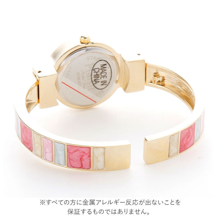 ノーブランド No Brand Plaisir プレジール NCM-074 ニッケルフリー バングルウォッチ