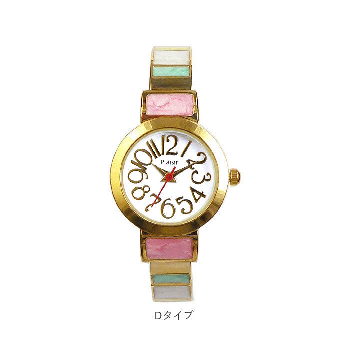 ノーブランド No Brand Plaisir プレジール NCM-074 ニッケルフリー バングルウォッチ