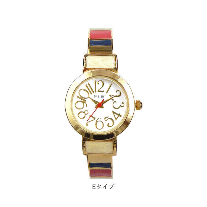ノーブランド No Brand Plaisir プレジール NCM-074 ニッケルフリー バングルウォッチ