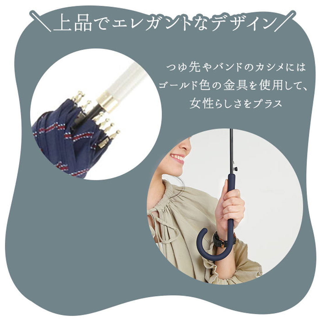 バックヤードファミリー BACKYARD FAMILY Natural basic レディース 傘 60cm （メルティフルーツ/チェリーピンク） メルティフルーツ/チェリーピンク