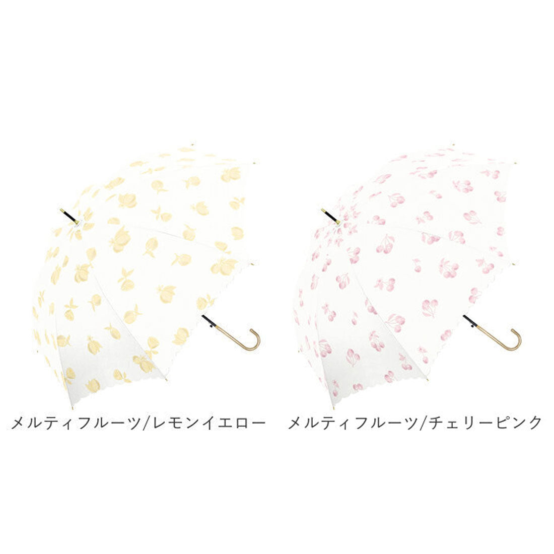 バックヤードファミリー BACKYARD FAMILY Natural basic レディース 傘 60cm （メルティフルーツ/チェリーピンク） メルティフルーツ/チェリーピンク