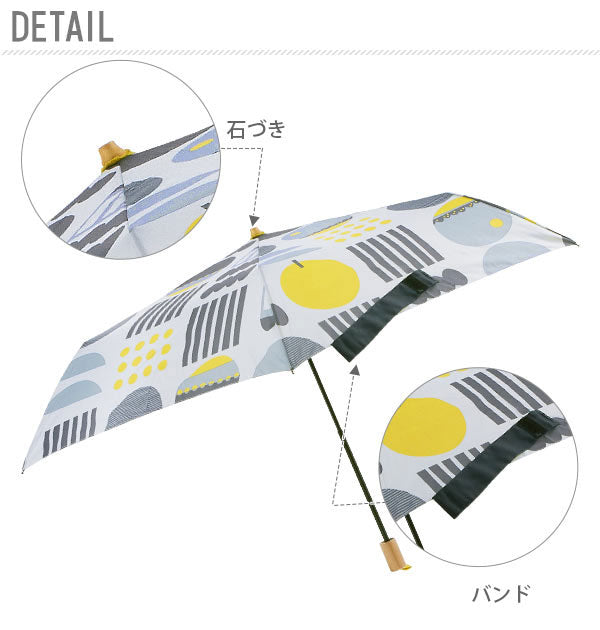 ノーブランド No Brand MIKUNI ミクニ 折りたたみ傘 55cm （lineOR） lineOR