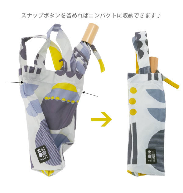 ノーブランド No Brand MIKUNI ミクニ 折りたたみ傘 55cm （lineOR） lineOR