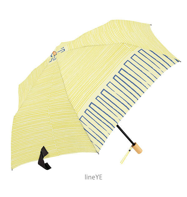 ノーブランド No Brand MIKUNI ミクニ 折りたたみ傘 55cm （lineOR） lineOR
