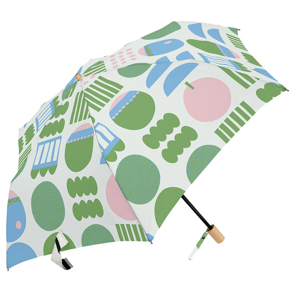 ノーブランド No Brand MIKUNI ミクニ 折りたたみ傘 55cm （appleGR） appleGR