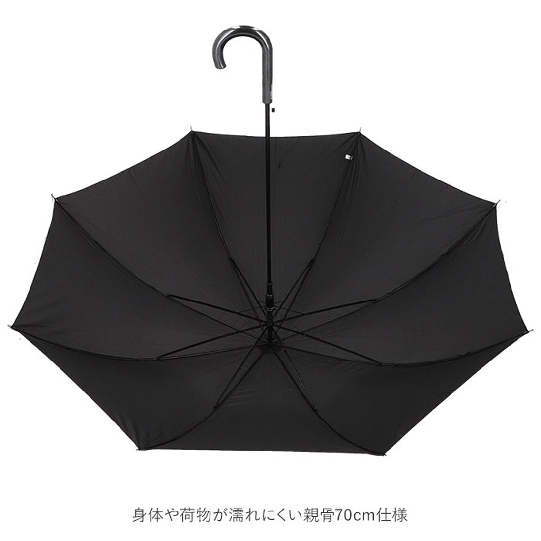 バックヤードファミリー BACKYARD FAMILY MENS 傘 70cm （ブラック） ブラック