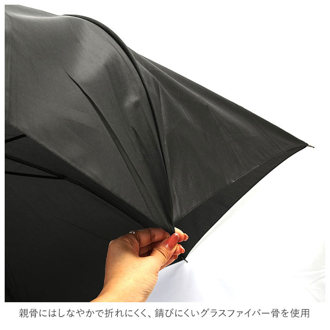 バックヤードファミリー BACKYARD FAMILY MENS 傘 70cm （ブラック） ブラック