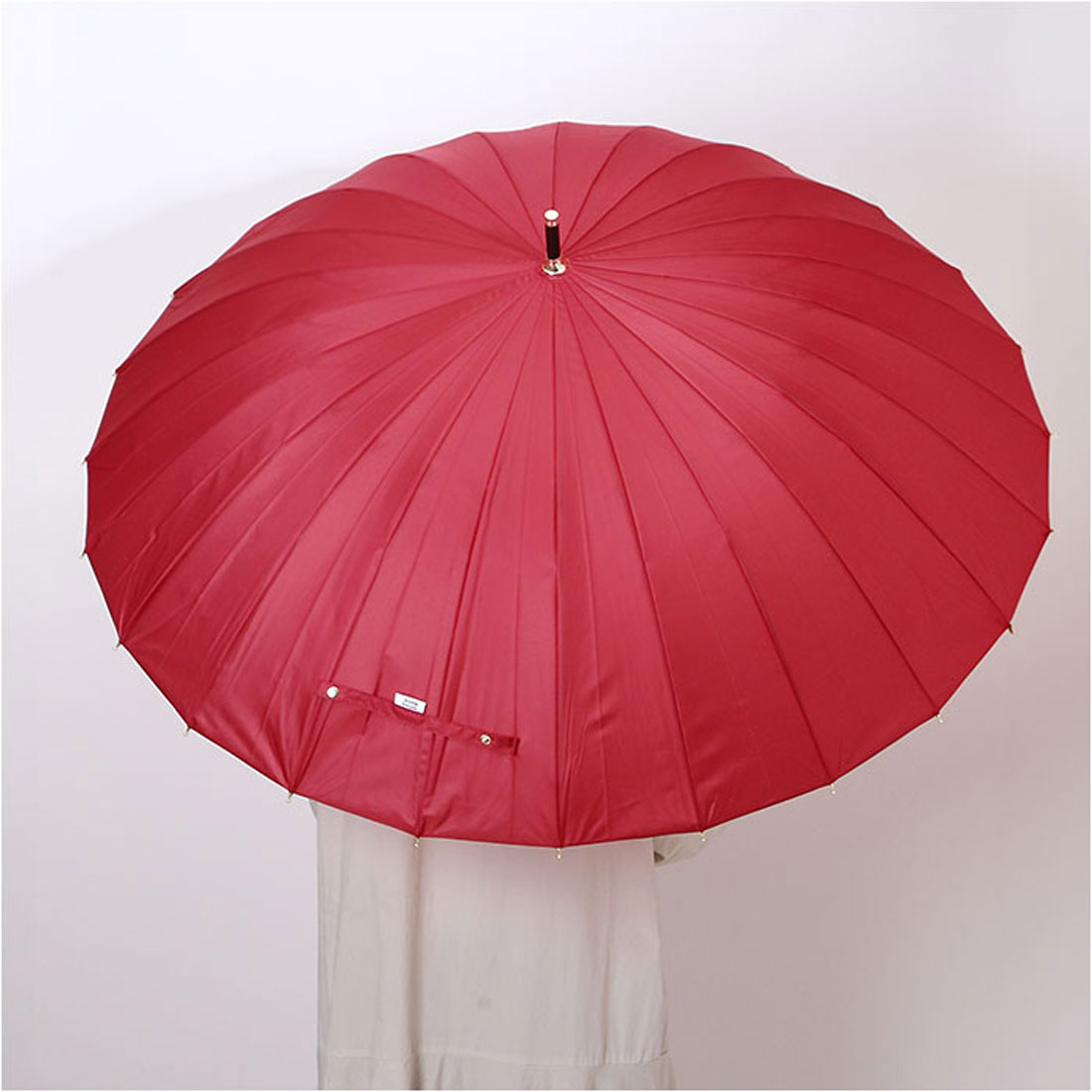 バックヤードファミリー BACKYARD FAMILY Natural basic 58cm 24本骨 傘 （グレージュ） グレージュ
