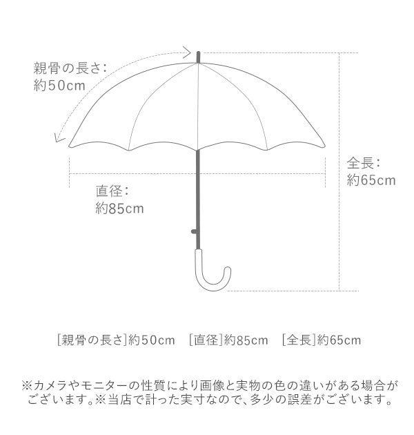 ノーブランド No Brand 晴雨兼用 シルバーコーティング 長傘