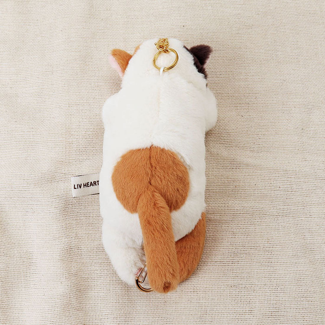 バックヤードファミリー BACKYARD FAMILY くびねっこ リールマスコット （サバトラ） サバトラ