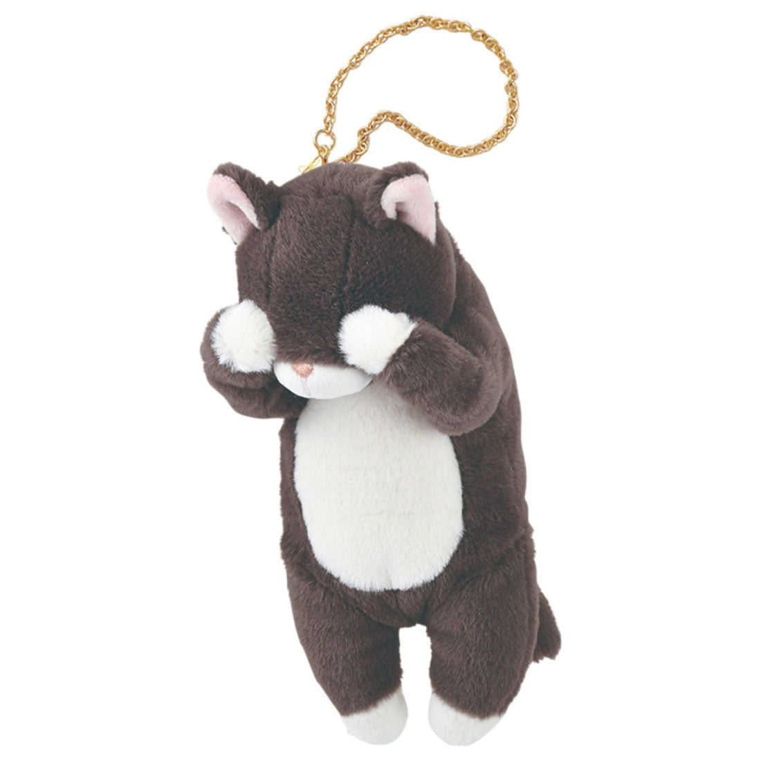 バックヤードファミリー BACKYARD FAMILY くびねっこ リールマスコット （クロネコ） クロネコ