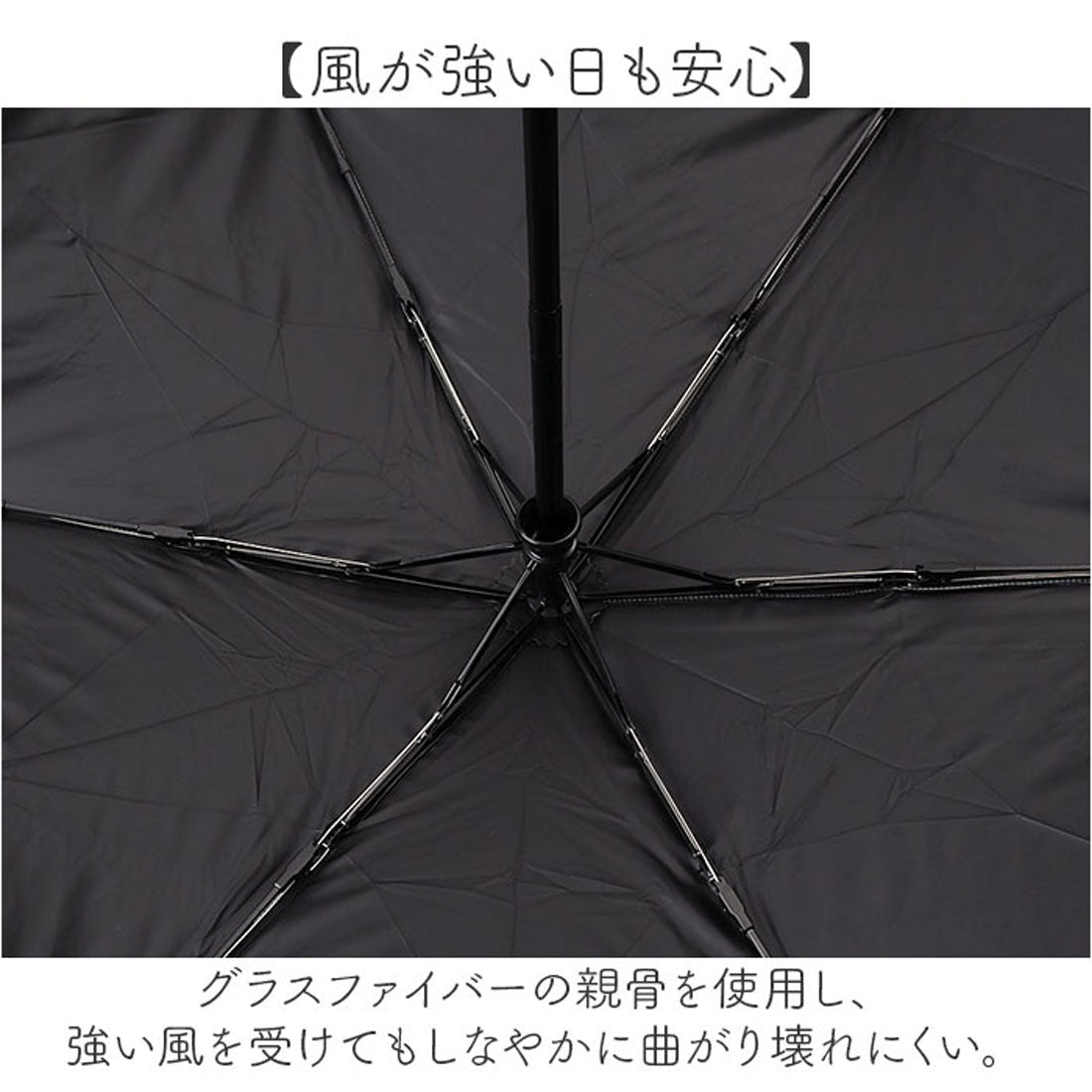 バックヤードファミリー BACKYARD FAMILY UV 自動開閉 折りたたみ傘 53cm （コットンピンク） コットンピンク