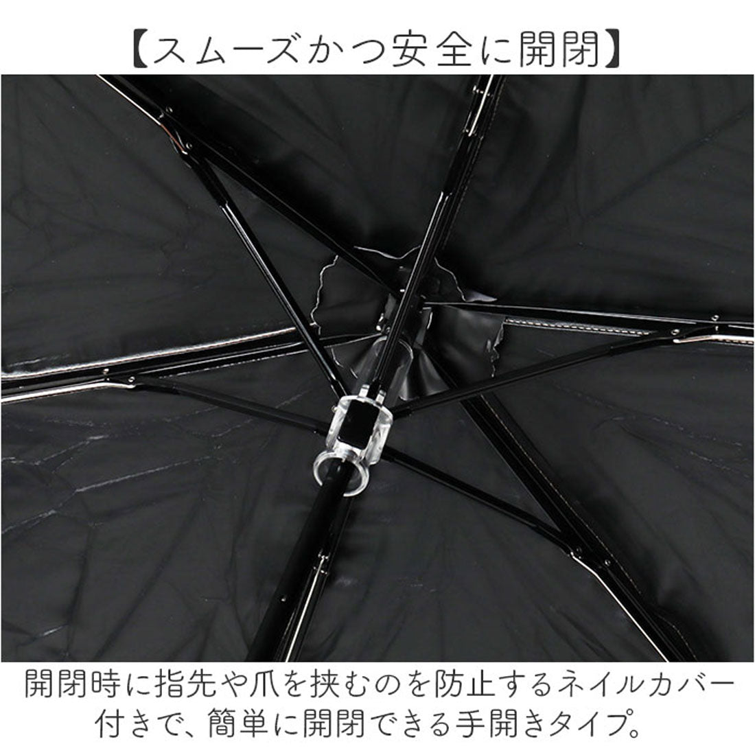 バックヤードファミリー BACKYARD FAMILY 晴雨兼用ブラックコーティング折りたたみ傘 カラビナ （ピンク） ピンク