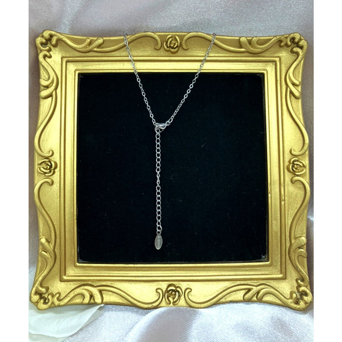 バックヤードファミリー BACKYARD FAMILY Diamond Hearts リーフネックレス （シルバー系その他） シルバー系その他