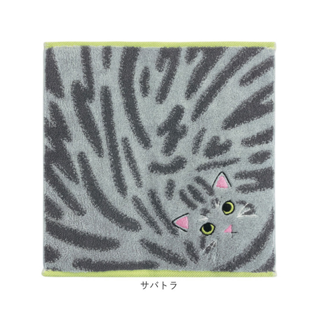 BACKYARD FAMILY Uchinoko Our Cat Fur Pattern Handkerchief