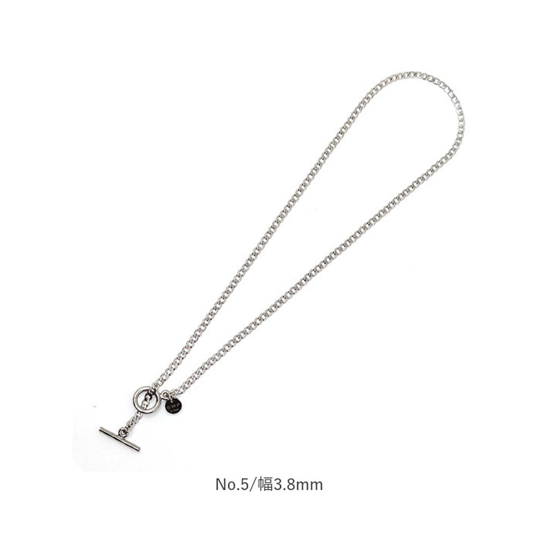 バックヤードファミリー BACKYARD FAMILY ステンレス チェーン マンテル ネックレス （No.2/幅3.5mm） No.2/幅3.5mm